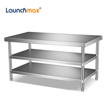 Hot Sale Wholesale Stainless Steel 201/304 Commercial Work Table Benches for Restaurants