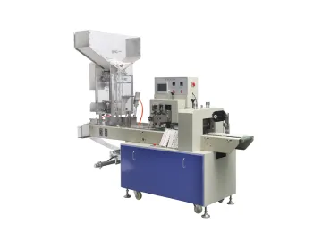 Multicolor paper straw packaging machine