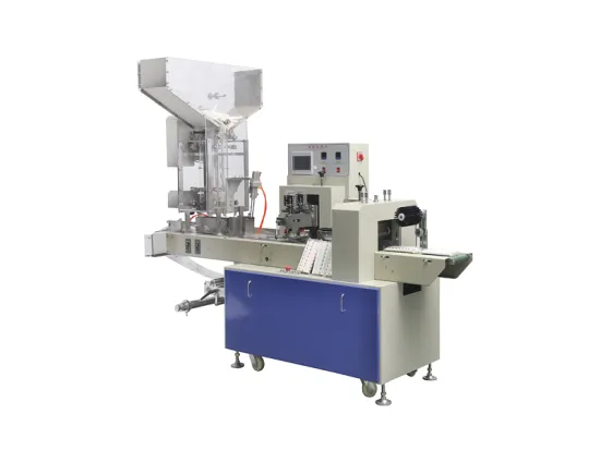 Multicolor paper straw packaging machine
