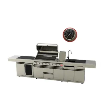 2022 New Design BBQ Grill Outdoor Kitchen Cabinet