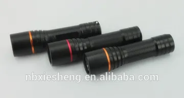 High output zoom lens LED Flashlight