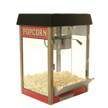 8 oz Commercial Popcorn Machine: Stainless Steel Popcorn Maker