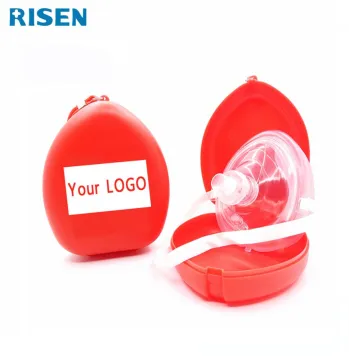 OEM Wholesale Training Medical CPR Pocket Face Mask KIt with Keychain