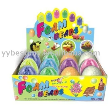 non-dry bouncy modeling foam clay foam putty