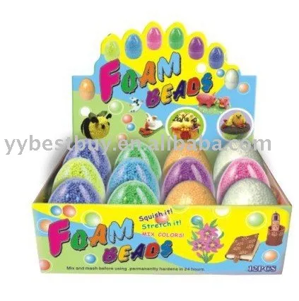 non-dry bouncy modeling foam clay foam putty