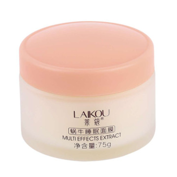 No Wash Snail Sleeping Mask Cream Essence Moisturizing Night Cream Anti Aging Anti Wrinkle Nutrition Face Cream