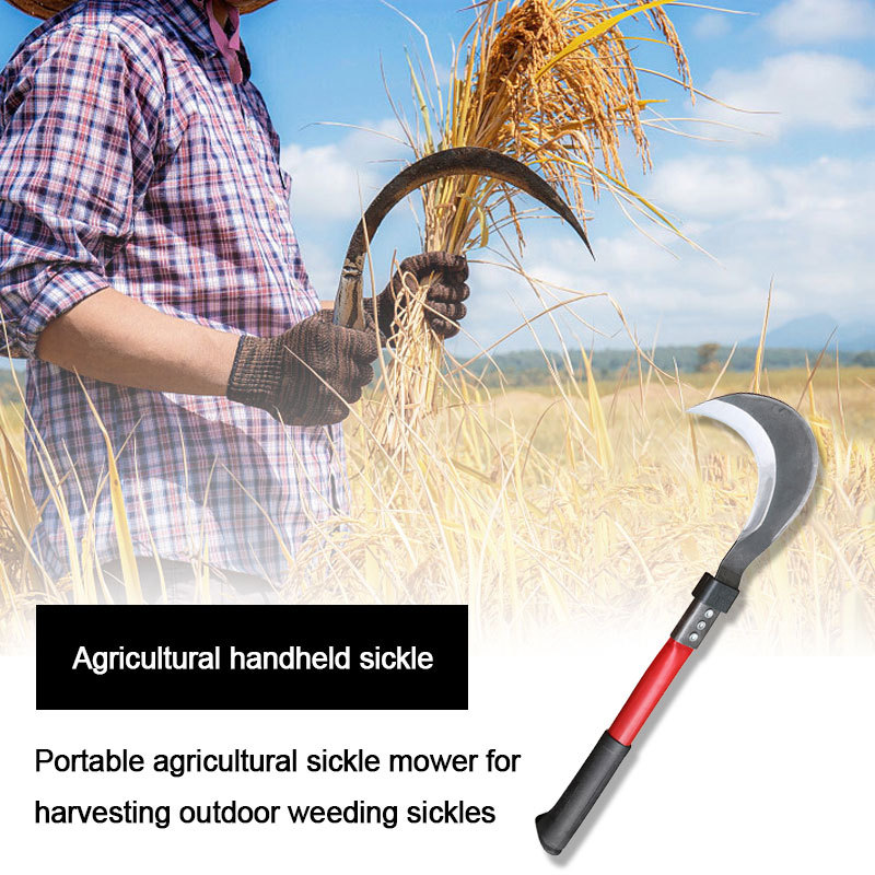 Customized high quality outdoor agricultural hand sickle multifunctional agricultural tools sickle
