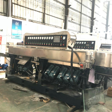 ADZM11325C-45: CE 45° Angle 11 Spindles Glass Edging Polishing Machine