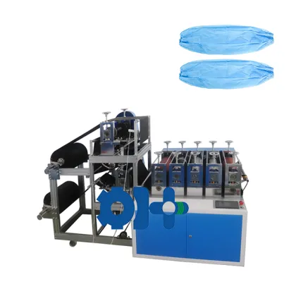Ultrasonic Fully Automatic Nonwoven Arm Sleeve Cover Making Machine