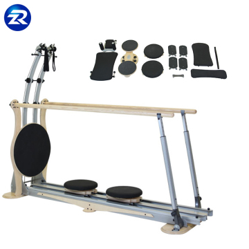 Upgraded 2-Generation Wood Pilates Reformers and Jump Stretch Board: Enhancing Your Fitness Experience