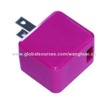 5V 1A Wall Charger with Single USB Port, Dimension 40*35*28mm