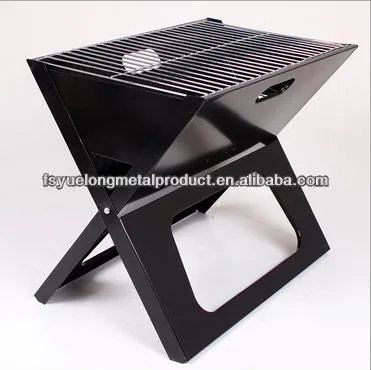 notebook folding charcoal grill,foldable that could be used in both indoor and outdoor