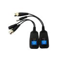 1ch passif HD-CVI / TVI / AHD Video &amp; Power Balun avec puissance