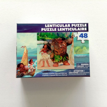 Disney FAMA custom 3D puzzle 48 piece 4PK