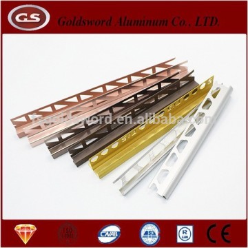 aluminum tile trim with all kinds of surface treatment