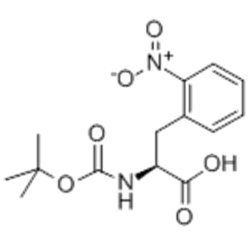 Nom: L-phénylalanine, N - [(1,1-diméthyléthoxy) carbonyl] -2-nitro- CAS 185146-84-3