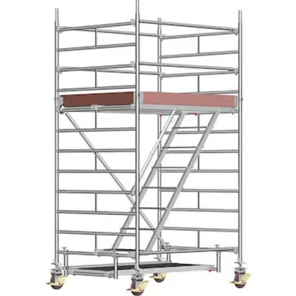 Durable Steel Scaffold for Construction Projects