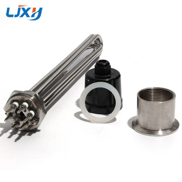 LJXH DN40 1.5 \ "47 มม. ด้ายองค์ประกอบความร้อนไฟฟ้าสำหรับถังชุบ