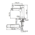 Cheek Single Lever Basin Mixer