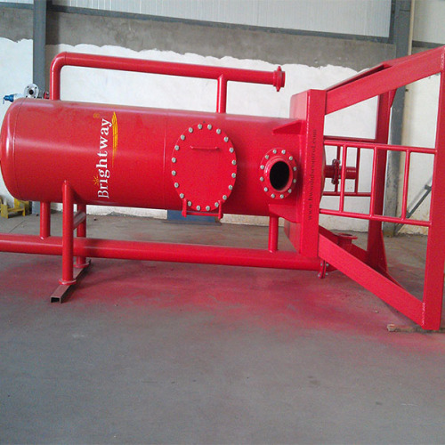 oil drilling tip professional mud gas separator for mud solid control system