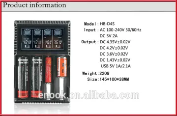 Enook D4u Hb-d4s Rechargeable ego Battery Charger
