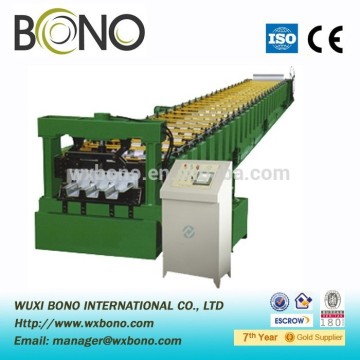 Double deck glazed steel tile roll forming machine