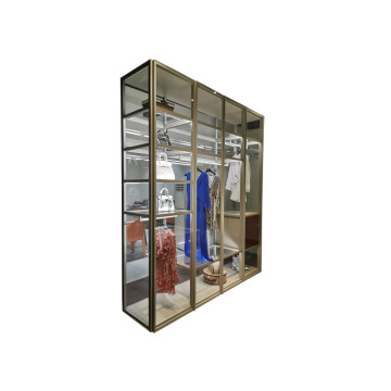 Glass wardrobe Design style