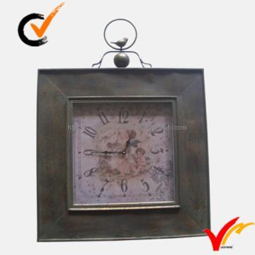 Rustique anges Iron Wall Clock