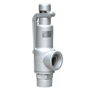 Screw spring safety valve