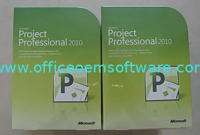 Microsoft Project Professional 2010 Retail Box