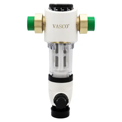 Whole house automatic cleaning  backwash pre-filtered water prefilter