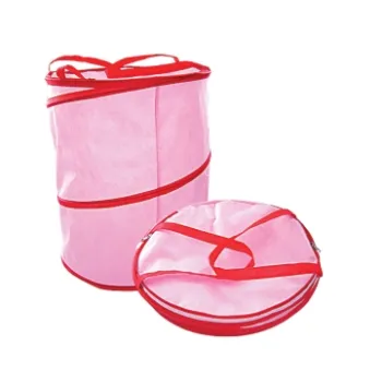 Pink Pop Up Laundry Basket