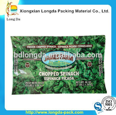 fresh vegetable packaging bag laminated plastic bag
