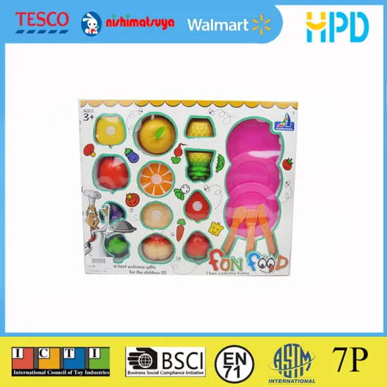 Kitchen Pretend Food Play Cutting Fruit Toys