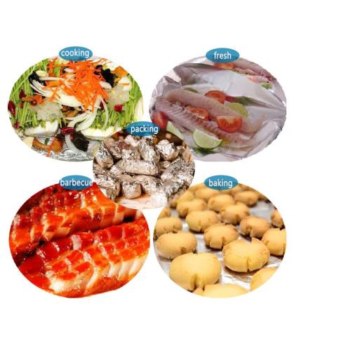Disposable Pop-up foil sheets for food packaging
