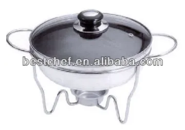 stainless steel Euro-style Fondue