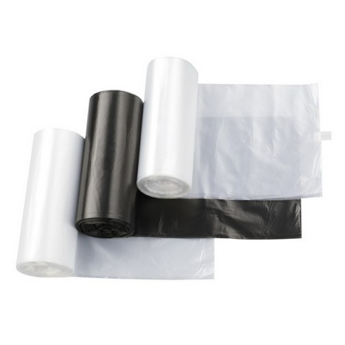 Tall Kitchen Black PE Plastic Trash Packaging Garbage Bag