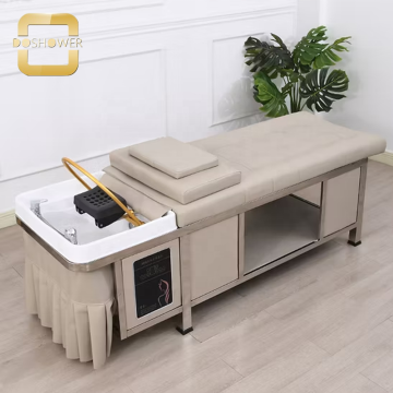 Thai Shampoo Bed with Multifunctional Shower Head for Hair Salons