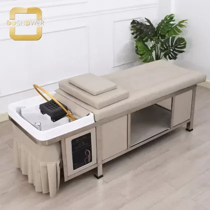 Thai Shampoo Bed with Multifunctional Shower Head for Hair Salons