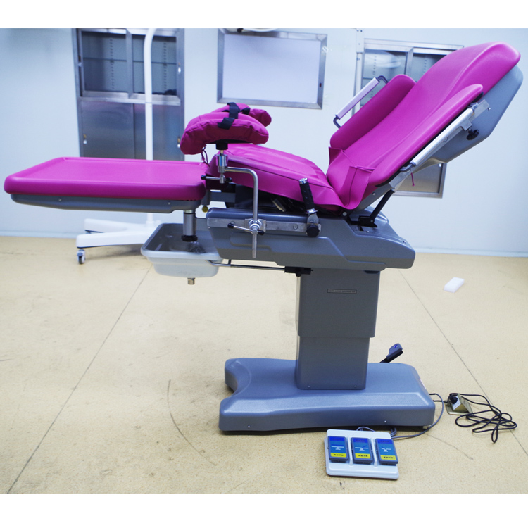 Luxurious design Electricity medical gynecology table