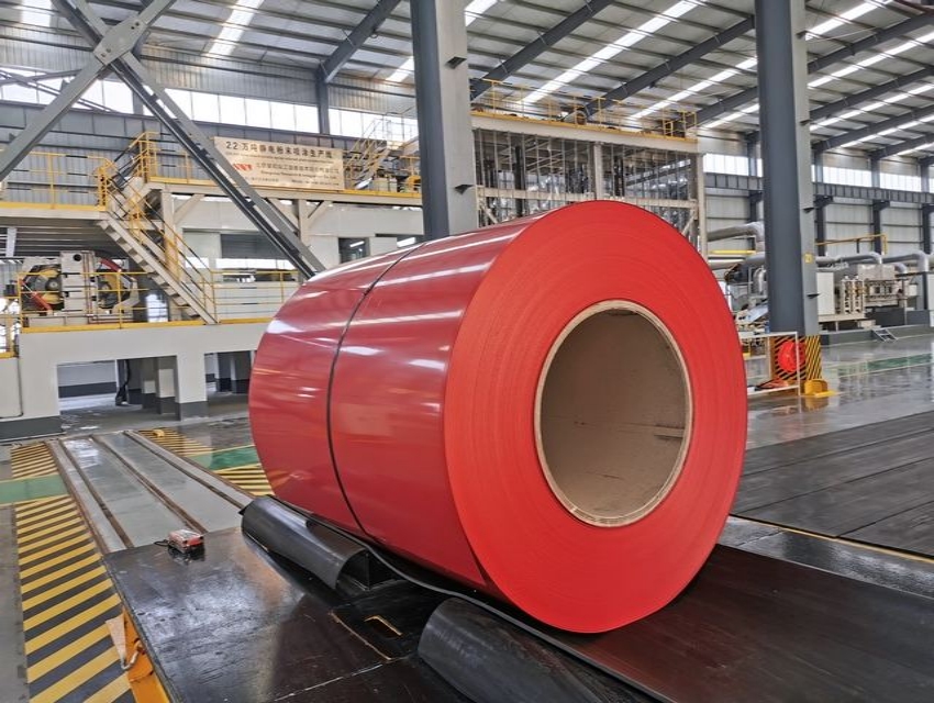 Color coated steel coil