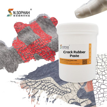 Hot Sales Water-Based Crack Rubber Paste for Screen Printing