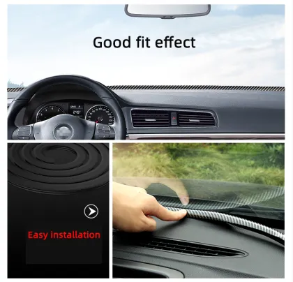 Automobile center console plastic rubber sealing strip