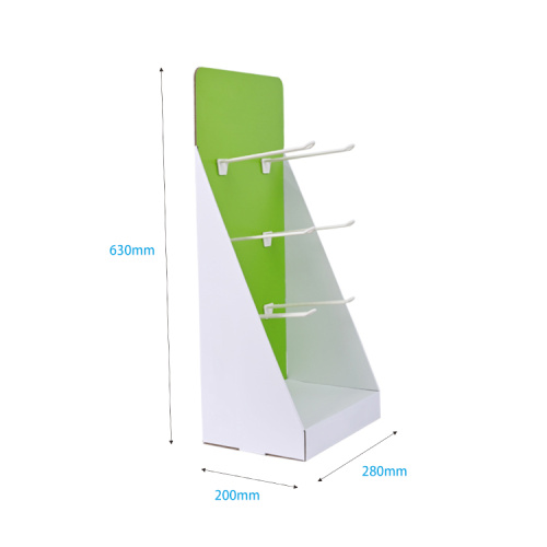 APEX Table Plastic Hooks Pop Up Cardboard Display