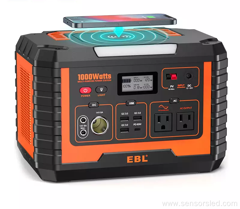 Waterproof Camping Solar Portable Power Station