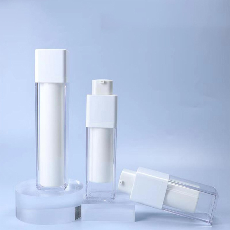 15ml Acrylic Double Wall Twist Up Airless Bottle