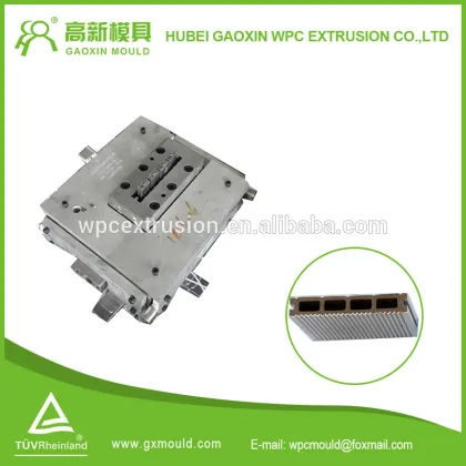 WPC(Wood Plastic Composite Extrusion Mould for Decking with JWELL/JNHU/BEIER Machinery