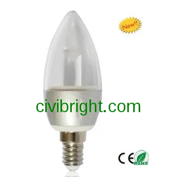 C37 Aluminum bulb SMD3020 8pcs