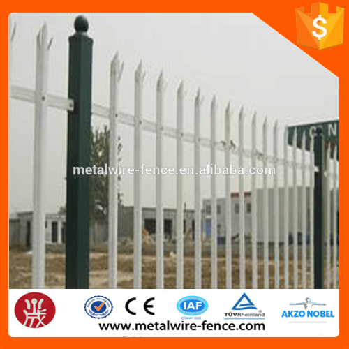 manufacturing temporary t post palisade panel fence