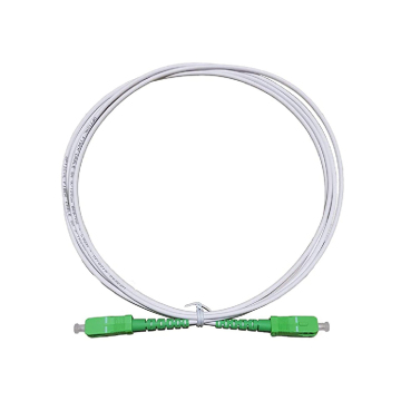 Title: "G652D & G657A 2 Core Fiber Optic Patch Cord: SC/APC Duplex Fiber Jumper